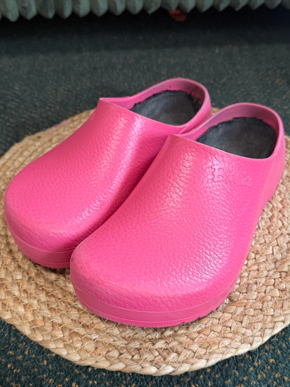 Birkenstock Pink Slip-On Clogs